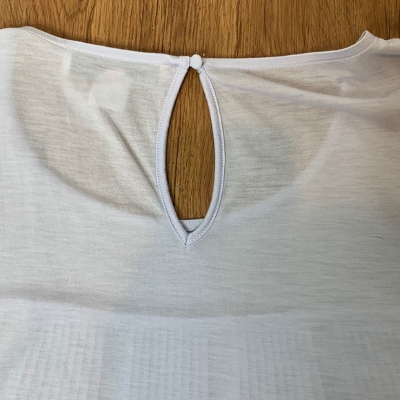 French Connection Short Sleeve Micro Pleated Top - Picture 6 of 10